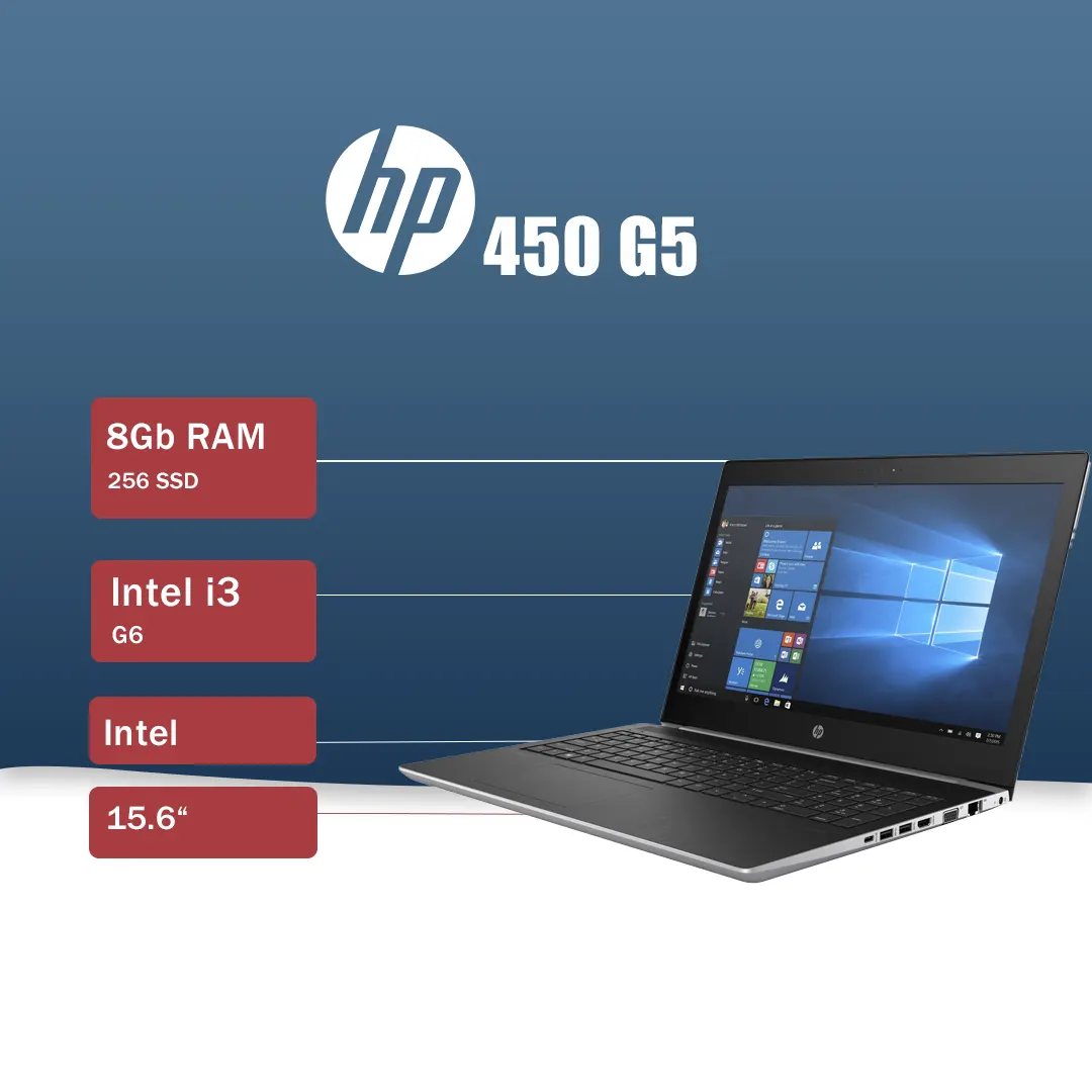 450 g5 لپ تاپ استوک HP 450 g5