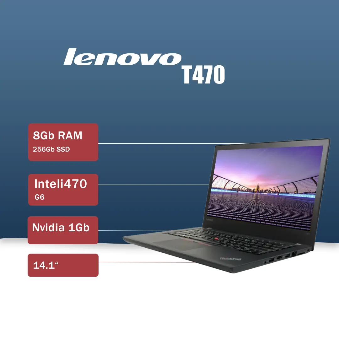 t470 لپ تاپ استوک Lenovo t470