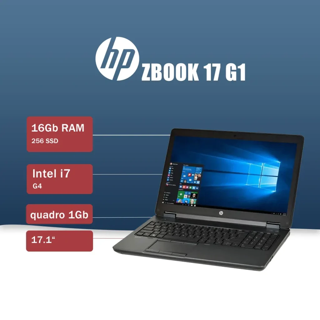 لپ تاپ استوک HP zbook 17 g1