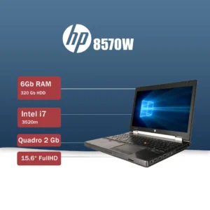 لپ تاپ استوک hp 8570w