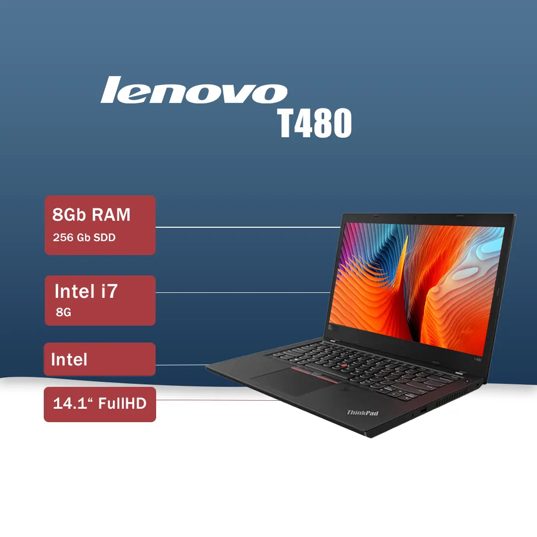 لپ تاپ استوک Lenovo t480 لپ تاپ استوک Lenovo t480