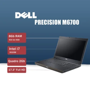 لپ تاپ استوکdell m6700