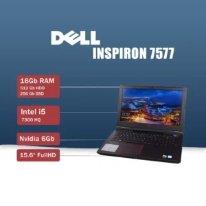 لپ تاپ استوک dell inspiron Gaming 7577