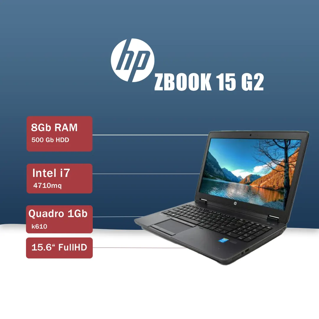 Hp Zbook 15 g2 خرید لپتاپ استوک HP Zbook 15 g2
