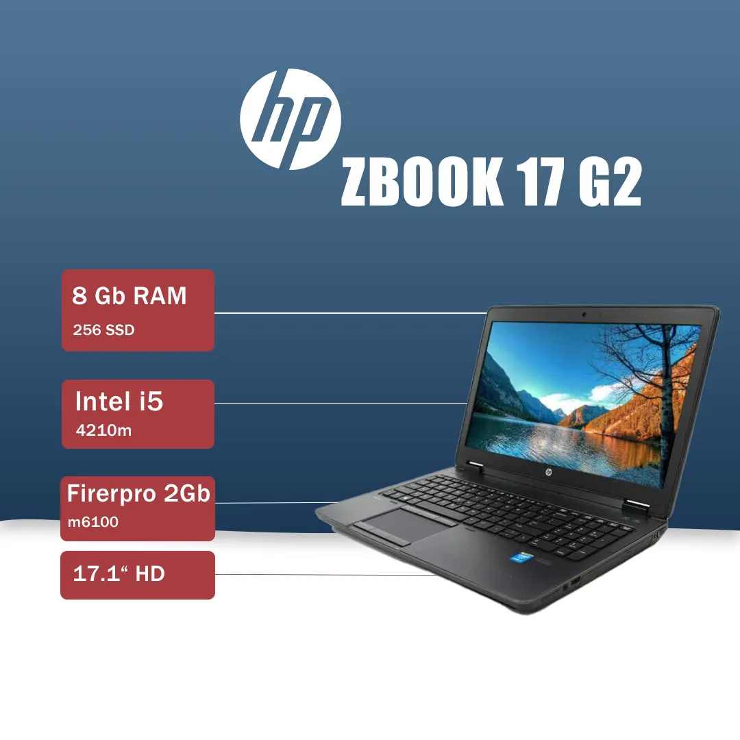 خرید لپ تاپ استوک Hp Zbook 17 g2 لپ تاپ استوک Hp Zbook 17 g2