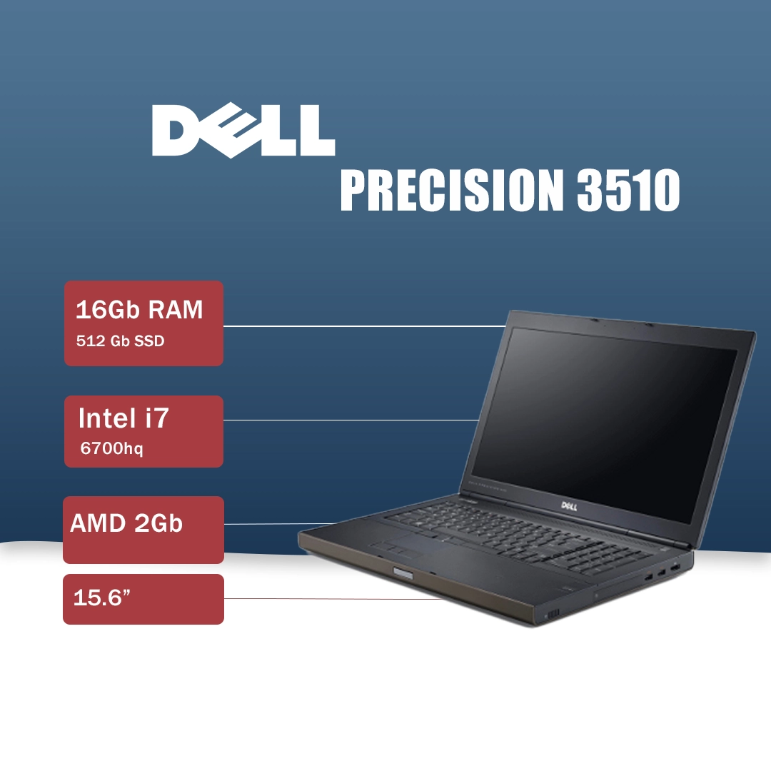 Dell Precision 3510 خرید لپ تاپ استوک Dell Precision 3510