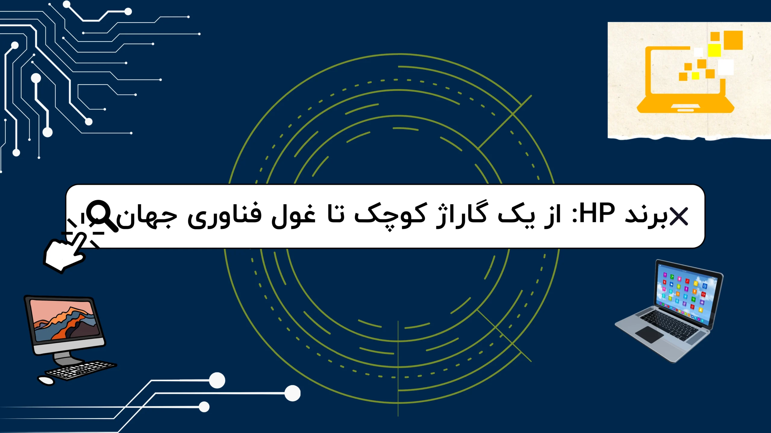 تاریخچه برند HP
