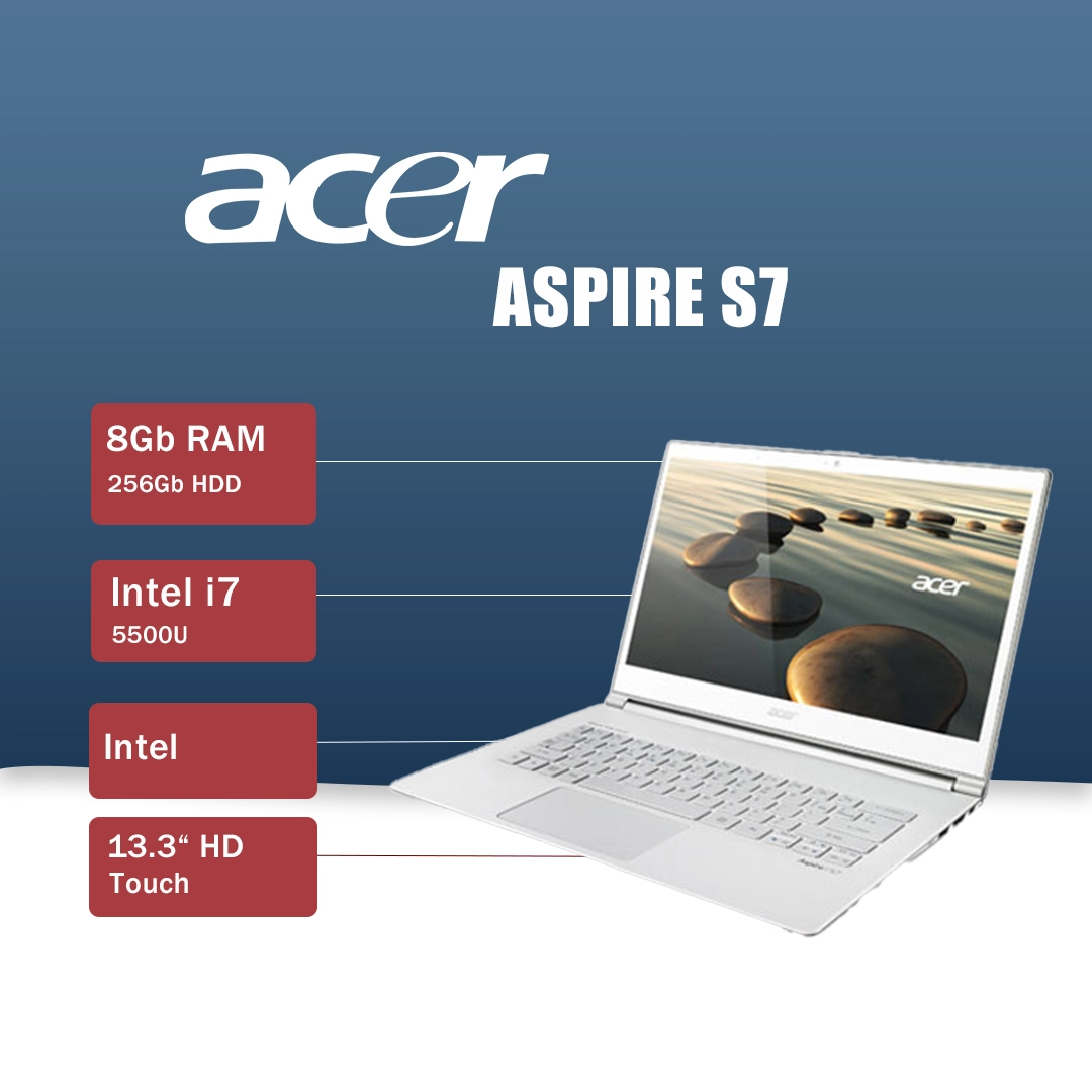 Acer Aspire S7 copy لپ تاپ استوک acer Aspire S7 - تصویر 1