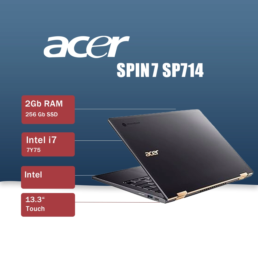 Acer Spin 7 SP714 لپ تاپ استوک Acer Spin 7 SP714
