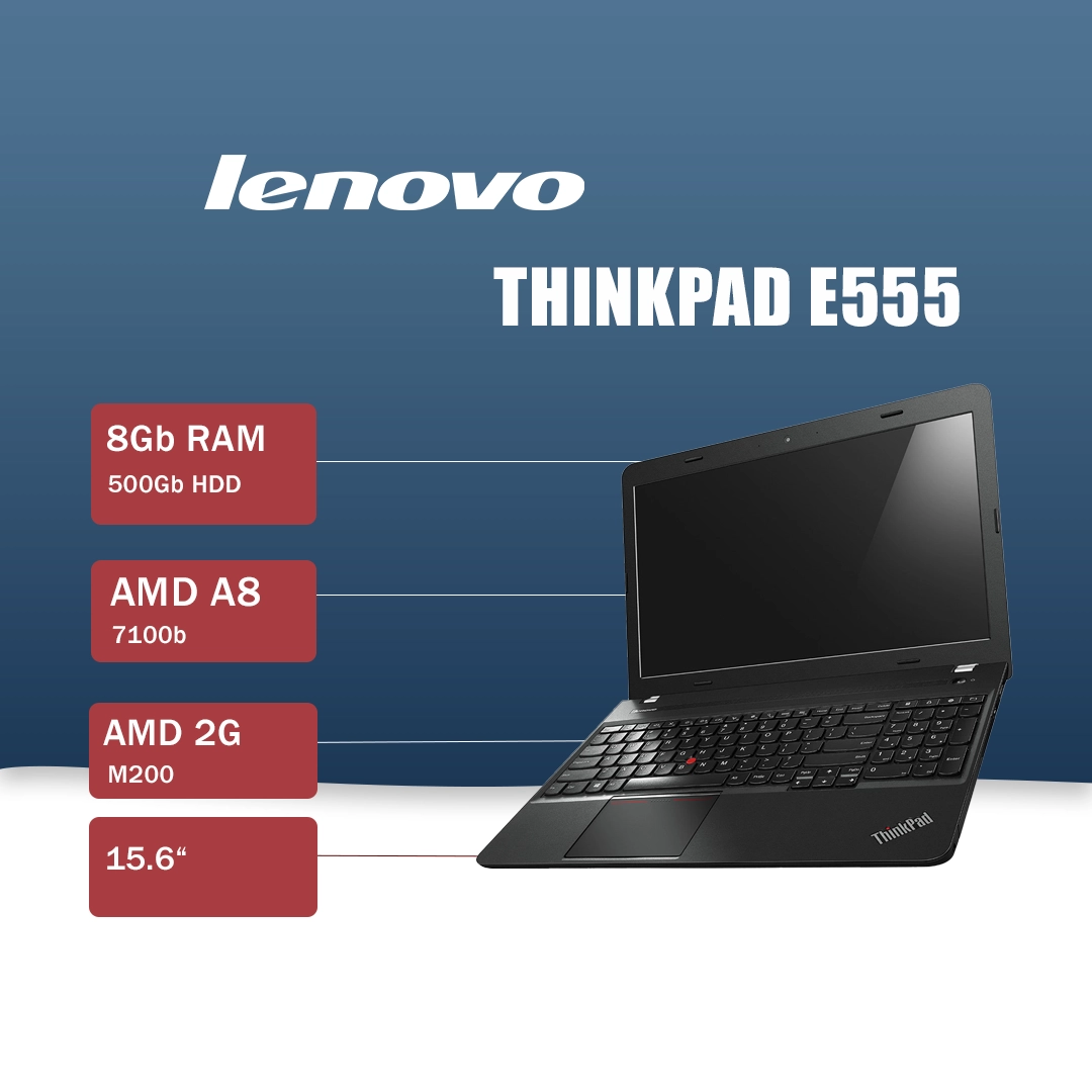 ThinkPad E555 لپ تاپ استوک Lenovo Thinkpad E555