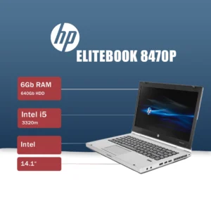 لپ تاپ استوک hp 8470p